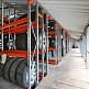 Секция приставная стеллажа металлического паллетного 2500х1800х1100 мм (70.1.5). Ярусы: пол+2 – изображение №6